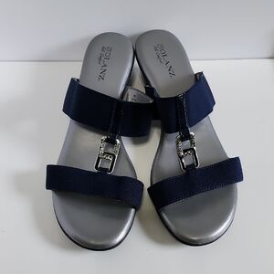 Solanz Sole Comfort  Slide Wedges